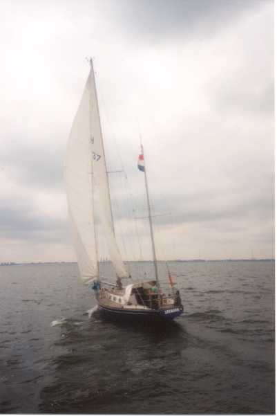 Zeebeer Yawl rigged (NED)