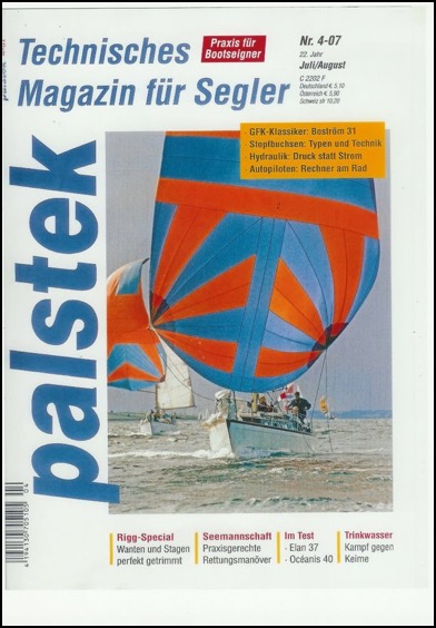 Title page of Palstek Magazine April 2007